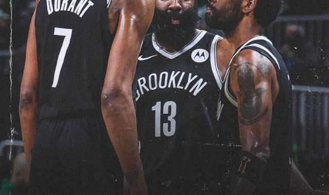 摊牌开抡不讲理！篮网三巨头场均合砍85.2分创历史